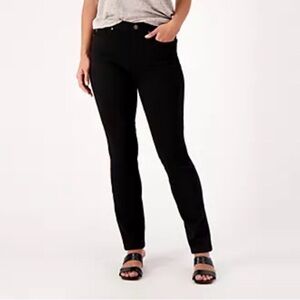 Belle by Kim Gravel Regular Flexibelle Rollabelle Jean 12 Black A517552